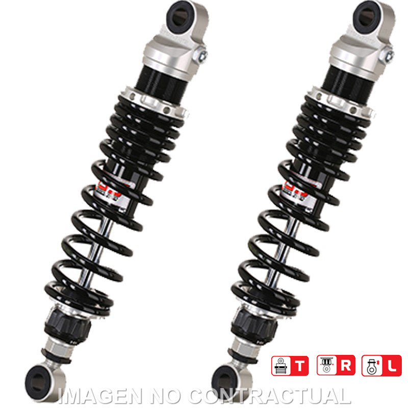 Juego Amortiguadores Traseros YSS Gas Top Line Honda VF 750 C Magna