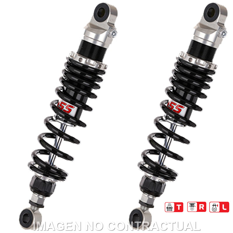 Juego Amortiguadores Traseros YSS Gas Top Line Kawasaki VN 1500