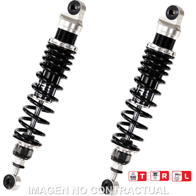 Juego Amortiguadores Traseros YSS Gas Top Line Honda VT 500 E