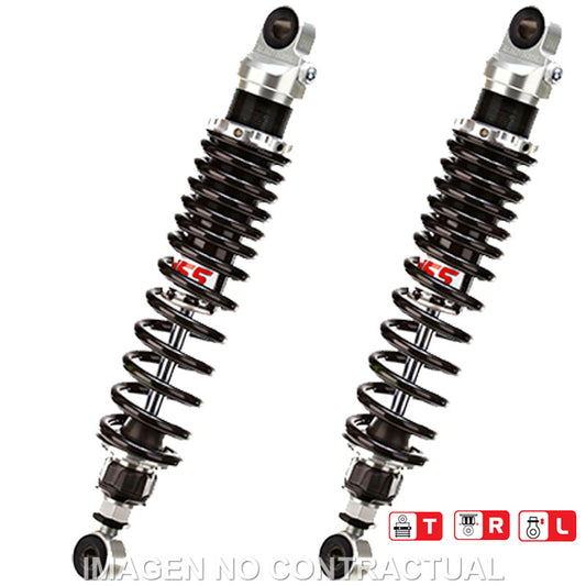 Juego Amortiguadores Traseros YSS Gas Top Line Kawasaki ZRX 1100