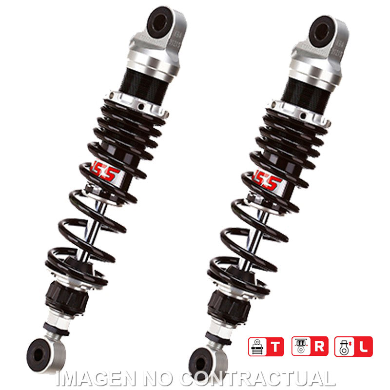 Juego Amortiguadores Traseros YSS Gas Top Line Kawasaki ER5