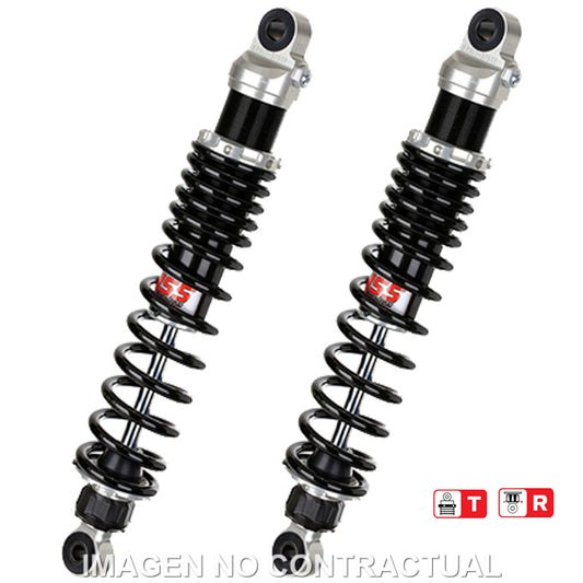 Juego Amortiguadores Traseros YSS Gas Top Line Kawasaki ZRX 400 (94/)