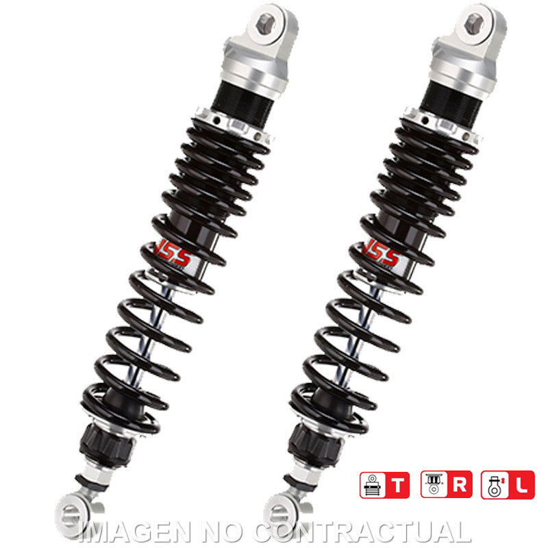 Juego Amortiguadores Traseros YSS Gas Top Line Triumph Bonnevile 870