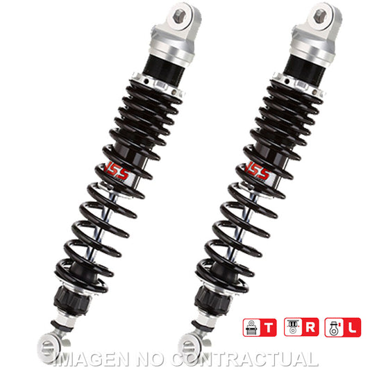 Juego Amortiguadores Traseros YSS Gas Top Line Triumph Bonnevile 870