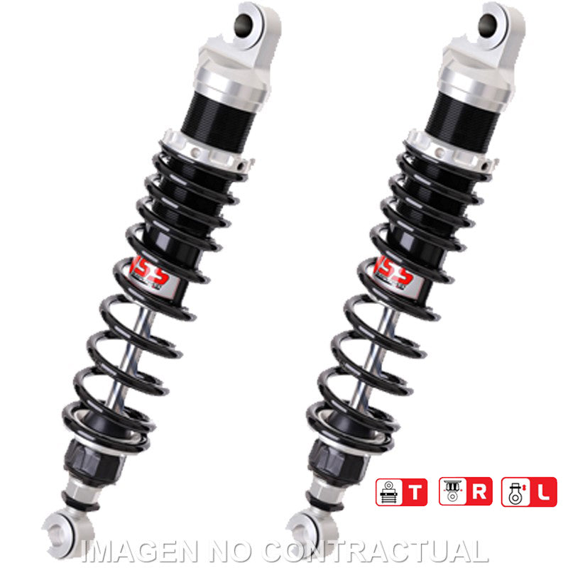 Juego Amortiguadores Traseros YSS Gas Top Line Triumph Bonnevile 750