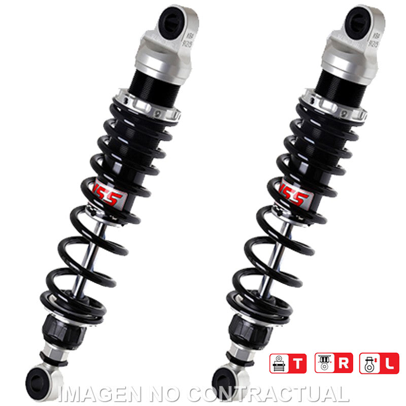 Juego Amortiguadores Traseros YSS Gas Top Line Moto Guzzi California T5