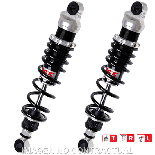 Juego Amortiguadores Traseros YSS Gas Top Line Suzuki VL 600 Intruder