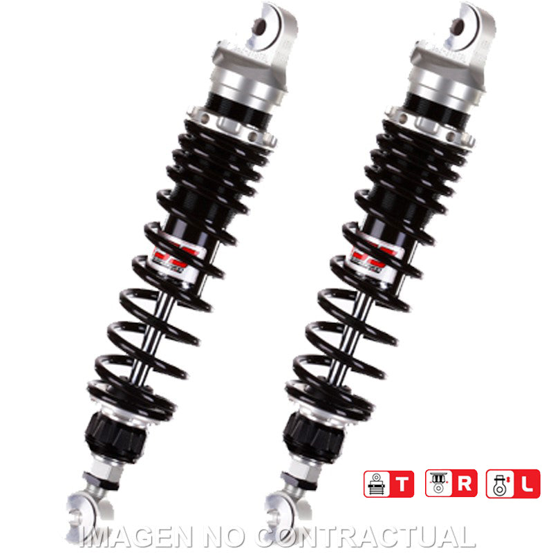 Juego Amortiguadores Traseros YSS Gas Top Line Yamaha Virago