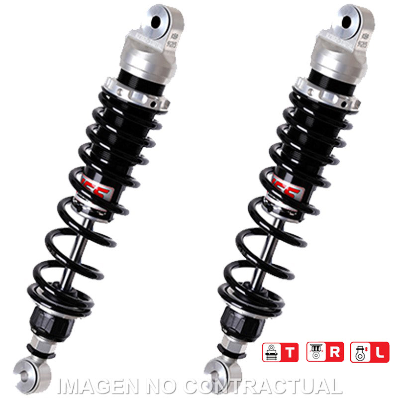 Juego Amortiguadores Traseros YSS Gas Top Line BMW R 60 5/6/7