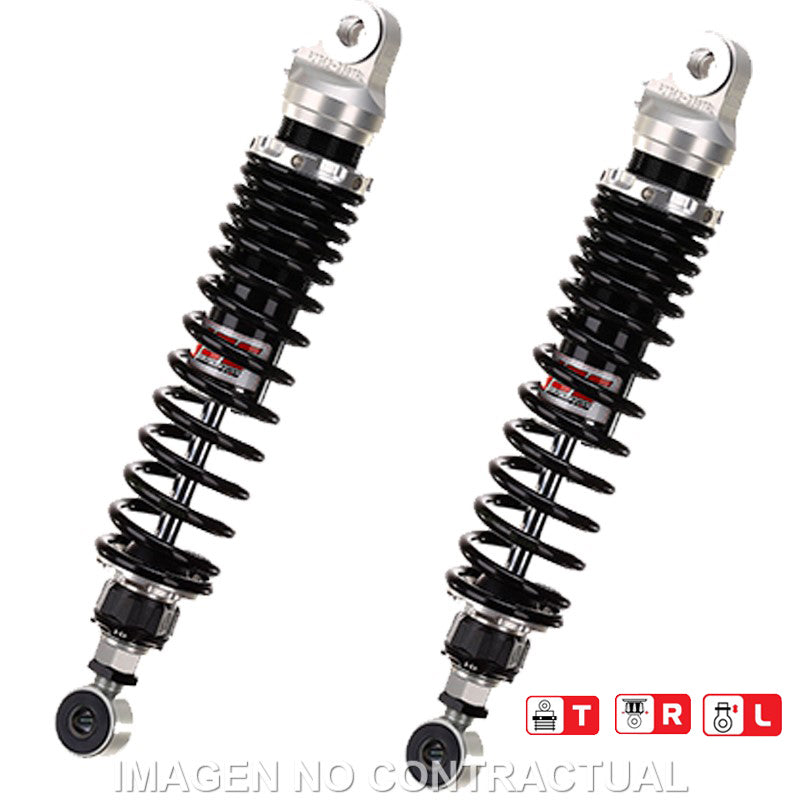 Juego Amortiguadores Traseros YSS Gas Top Line Kawasaki GT 750