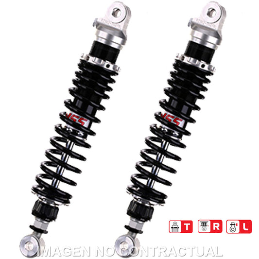 Juego Amortiguadores Traseros YSS Gas Top Line Moto Guzzi California