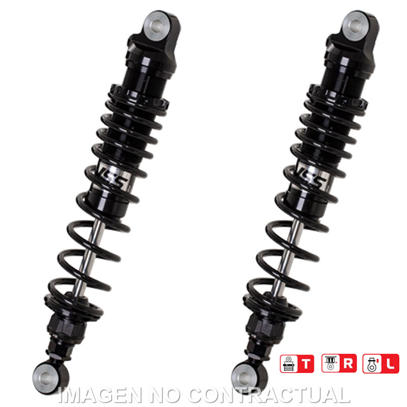 Juego Amortiguadores Traseros YSS Gas Top Line Royal Enfield Bullet 500