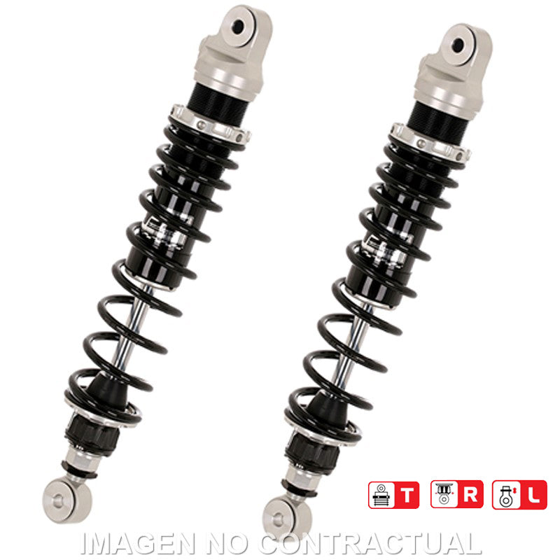 Juego Amortiguadores Traseros YSS Gas Top Line Royal Enfield Continenta