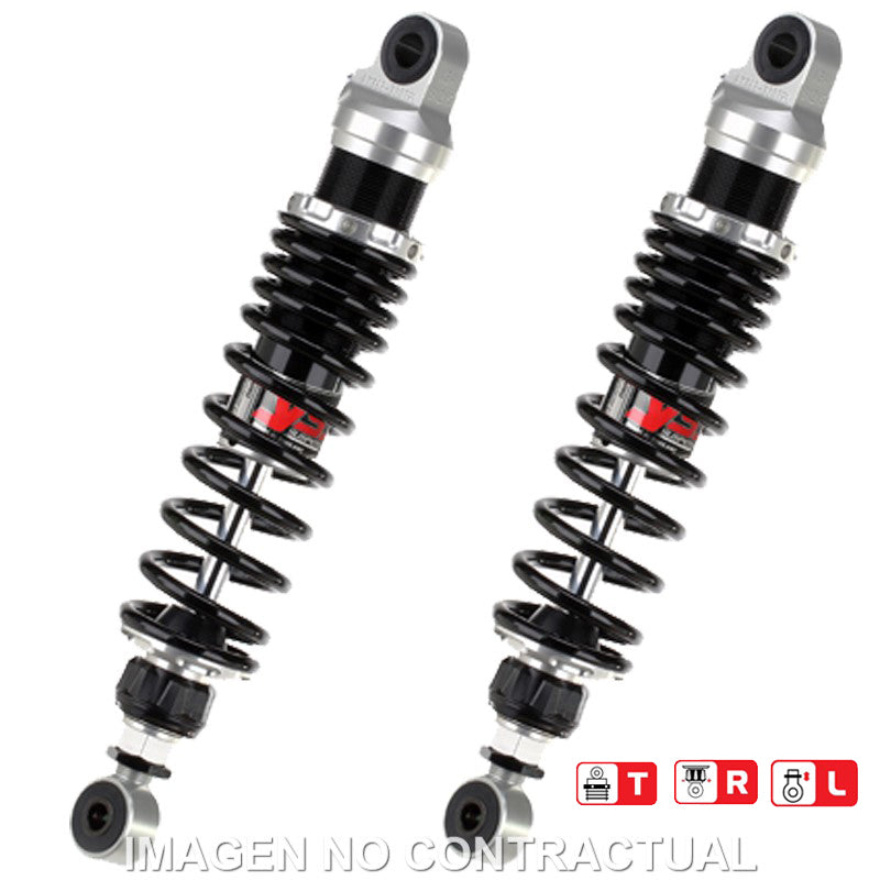 Juego Amortiguadores Traseros YSS Gas Top Line Triumph Thruxton