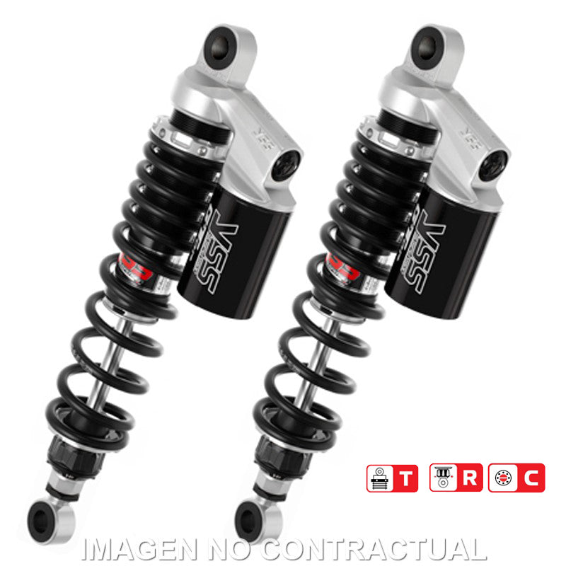 Juego Amortiguadores Traseros YSS Gas Top Line c/Botella superior Suzuki LS 650 Savage
