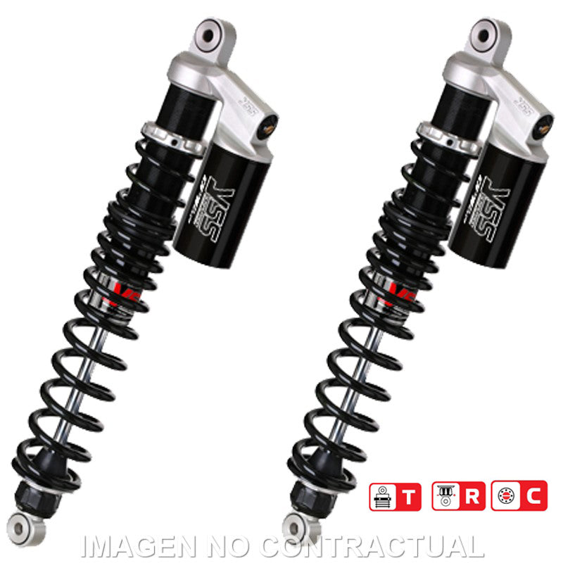 Juego Amortiguadores Traseros Yss Gas Top Line c/Botella superior Husqvarna