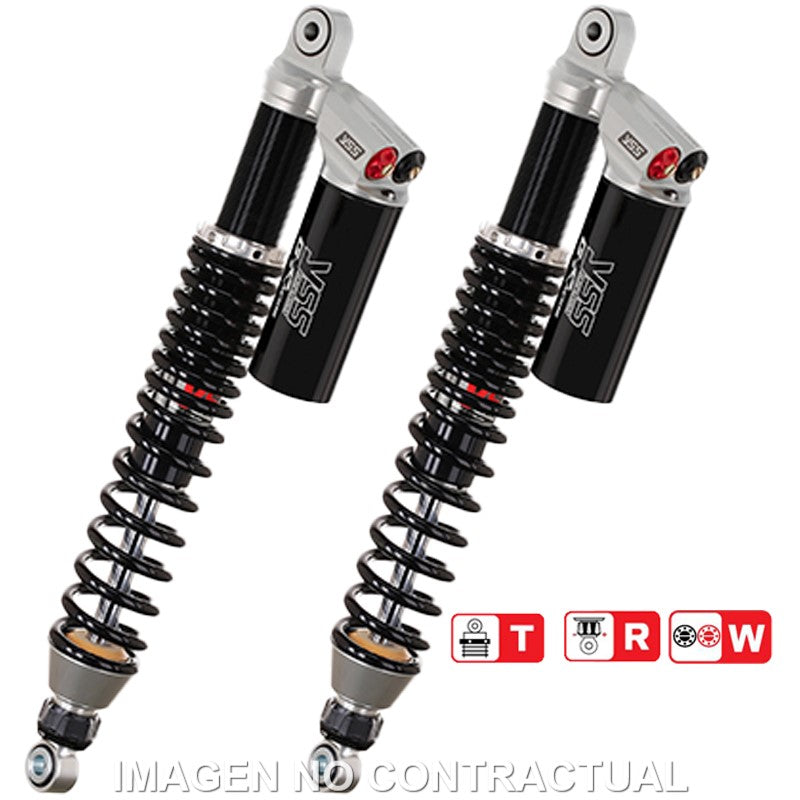 Juego Amortiguadores Delanteros YSS Gas Top Line c/Botella superior Suzuki LTR450