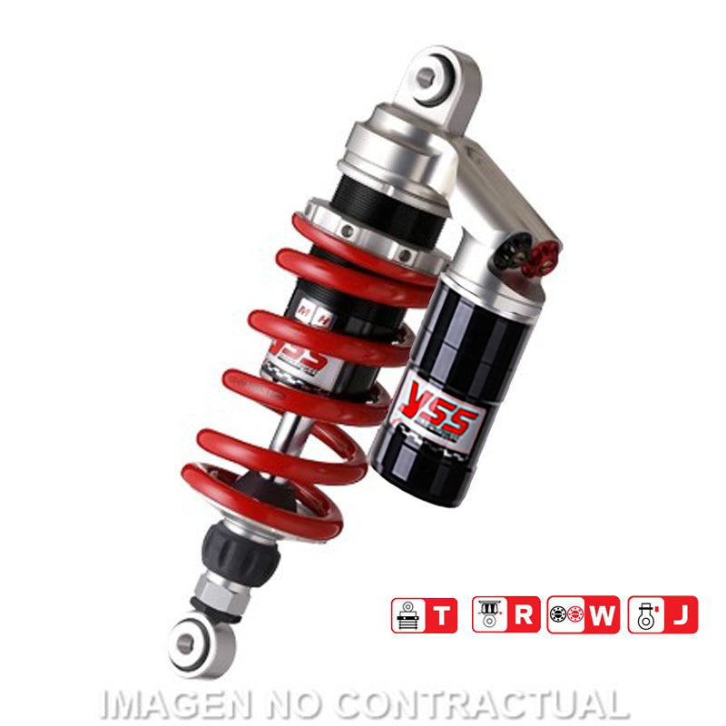 Amortiguador Trasero YSS Gas Top Line c/Botella superior Yamaha R6