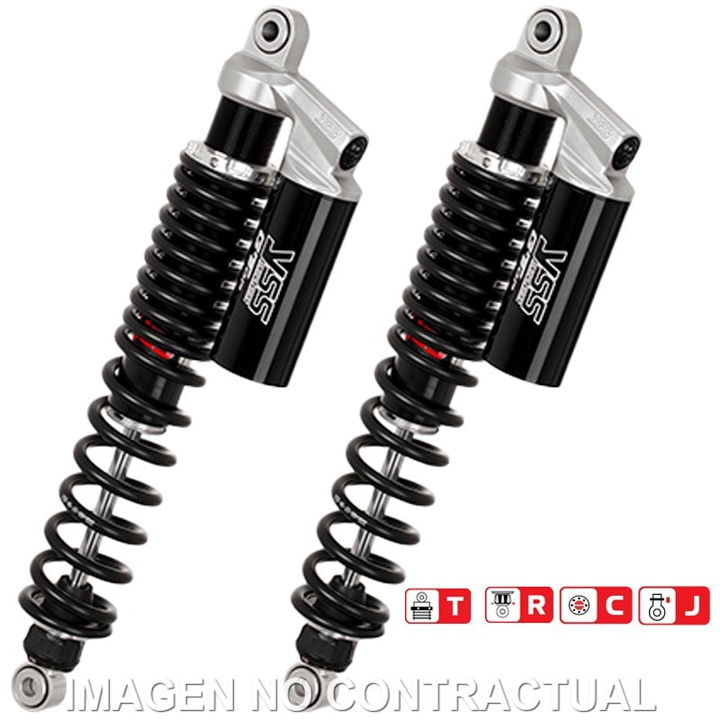 Juego Amortiguadores Delanteros YSS Gas Top Line c/Botella superior