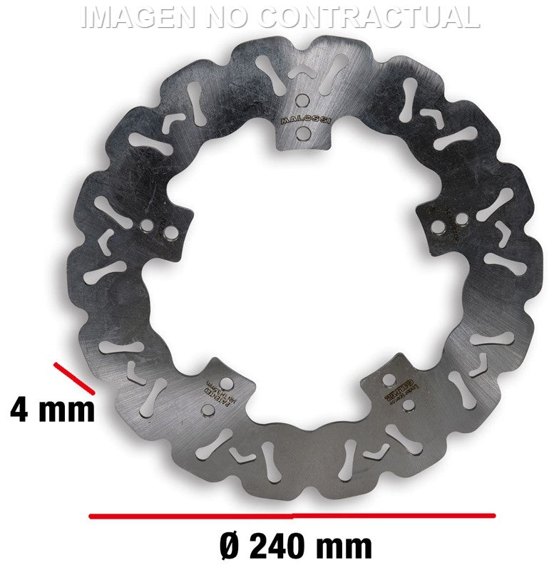 Disco Freno Malossi Whoop Disc Gilera DNA 50/180