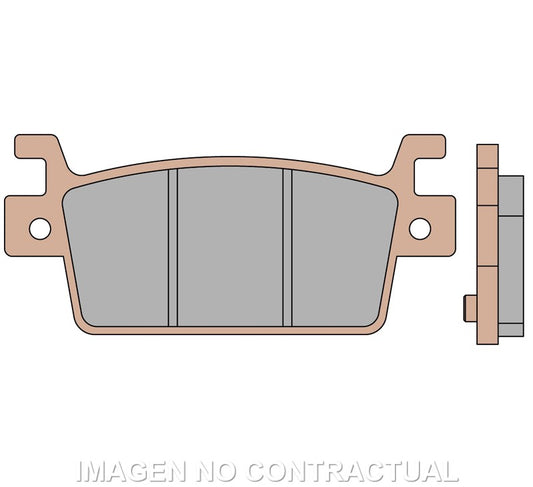 Pastilla Freno Malossi Brake Pads MHR SYNT Kymco AK550