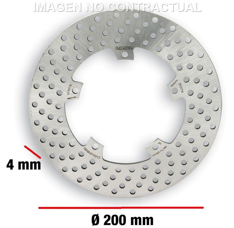 Disco Freno Malossi MHR Piaggio Zip 50