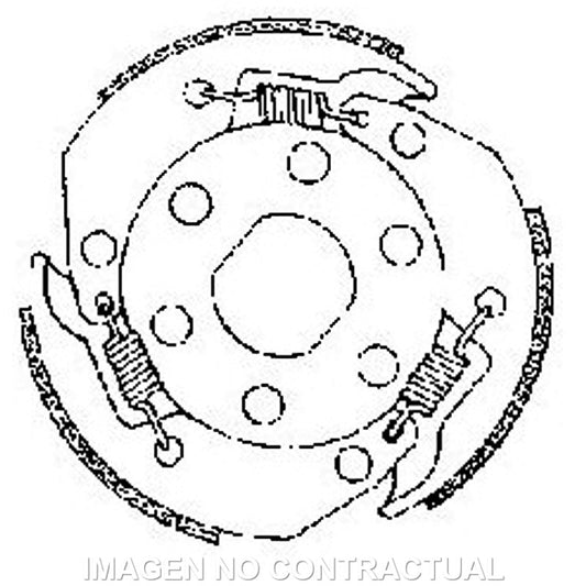 EMBRAGUE COMPLETO SGR APRILIA AMICO/SCARABEO