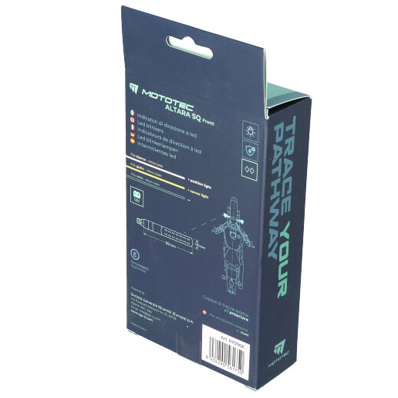 INTERMITENTES LED MOTOTEC ALTARA SQ FRONTAL