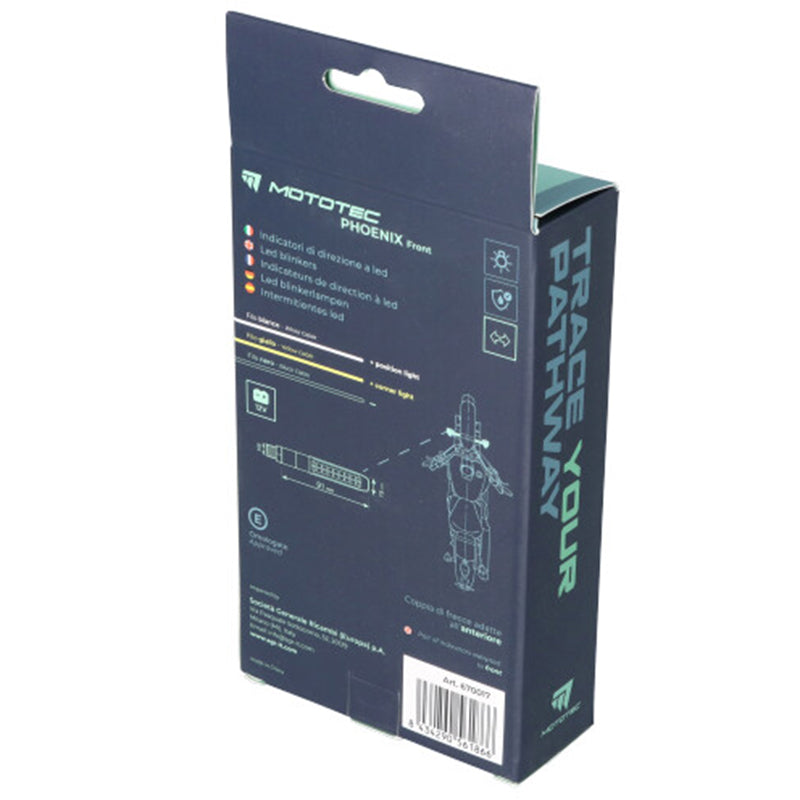 INTERMITENTES LED MOTOTEC PHOENIX FRONTAL
