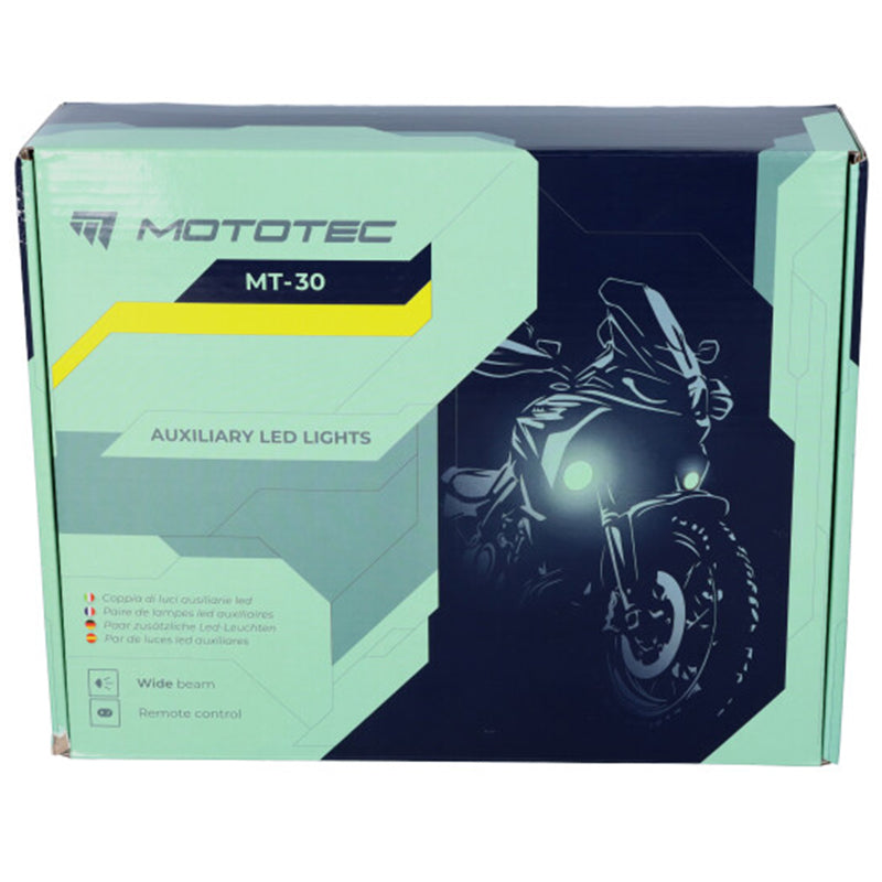 LUCES AUXILIARES LED MOTOTEC MT-30 HOMOLOGADAS