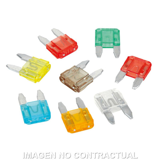 JUEGO DE 80 MICRO FUSIBLES LAMINARES SURTIDOS LAMPA 12/32V