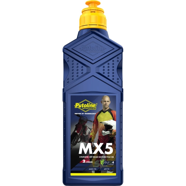 BOTELLA PUTOLINE MX 5 2T 1 L