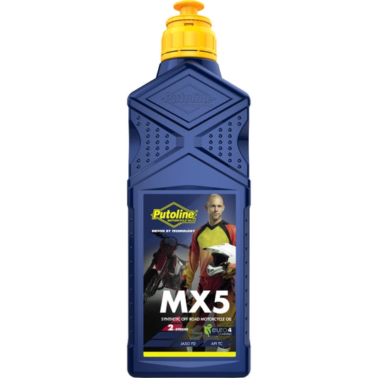 BOTELLA PUTOLINE MX 5 2T 1 L