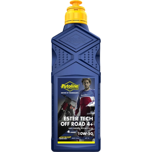 BOTELLA PUTOLINE ESTER TECH OFF ROAD 4+ 10W-50 1 L