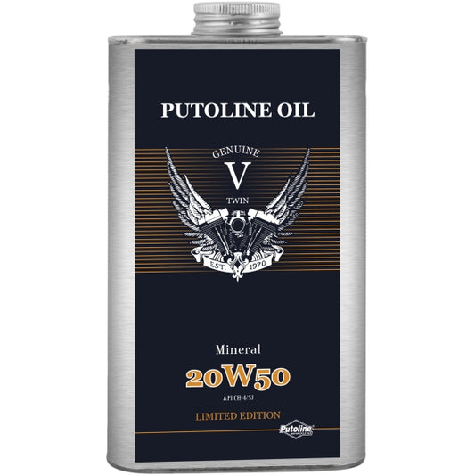 LATA PUTOLINE GENUINE V-TWIN MINERAL 20W-50 1 L