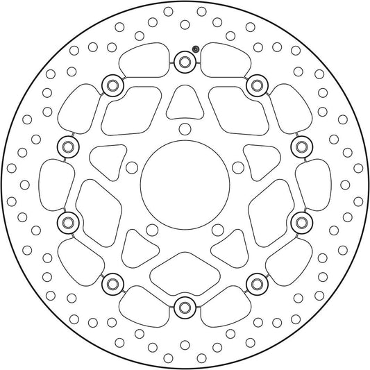 BREMBO RICAMBIO DISCO FRENO DC 330X5 (78B408B6)