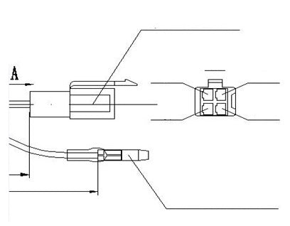 Kit llaves contacto (4 PINS), guantera y depósito YAMAHA AEROX 50