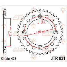 Corona JT Sprockets Acero JTR831.46