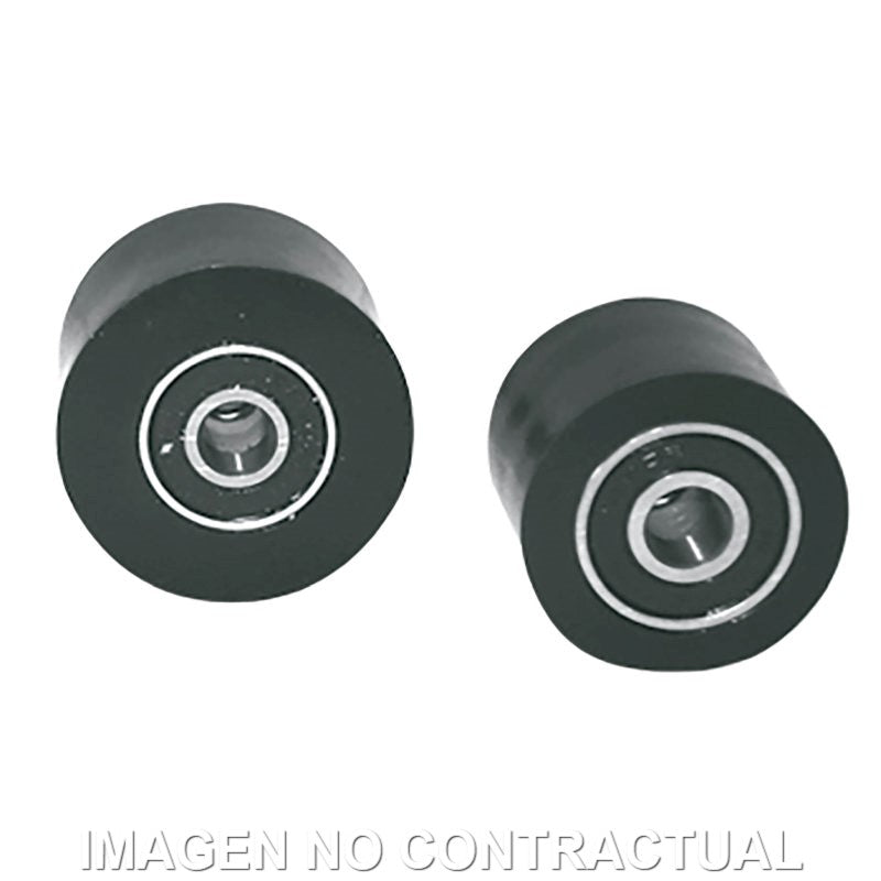 RODILLOS DE CADENA POLISPORT NEGRO 32MM