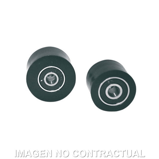 RODILLOS DE CADENA POLISPORT NEGRO 42MM