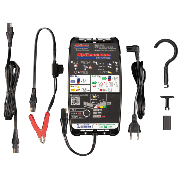 CARGADOR DE BATERÍAS OPTIMATE PRO 1 DUO TM-650EU