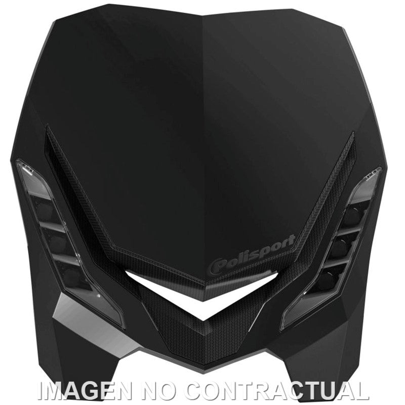 PORTAFARO POLISPORT E-BLAZE - LED NEGRO