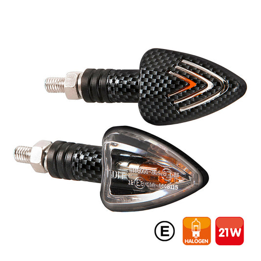 INTERMITENTES LAMPA FOCAL 21W CARBON