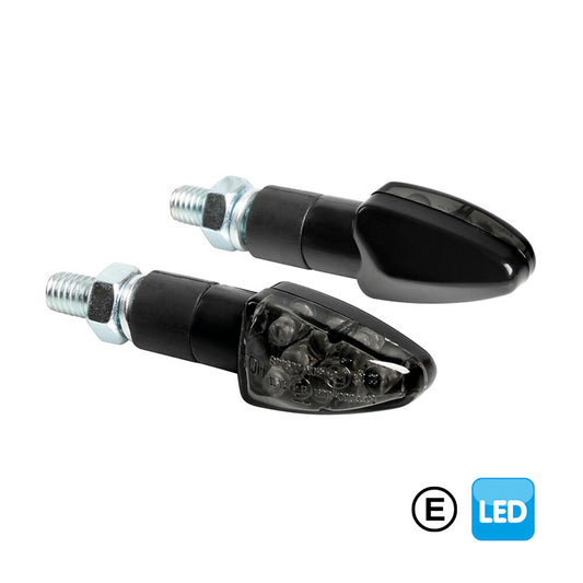 INTERMITENTES LAMPA ATOM 12V LED NEGRO