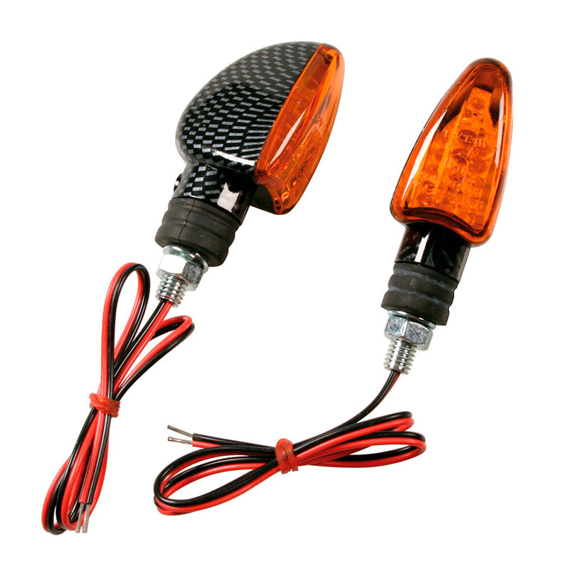 NTERMITENTES LAMPA ARROW 12V CARBON