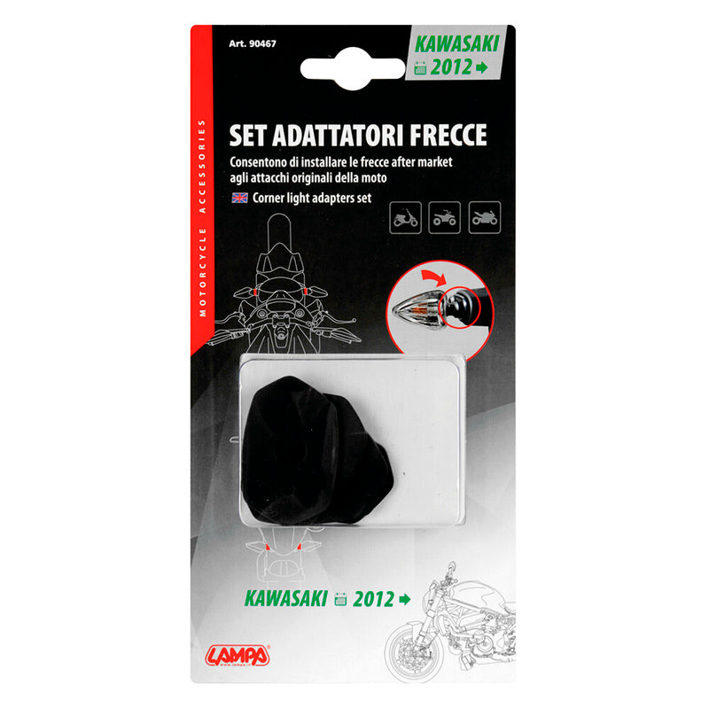 ADAPTADORES PARA INTERMITENTES LAMPA COMPATIBLE PARA KAWASAKI 2012>
