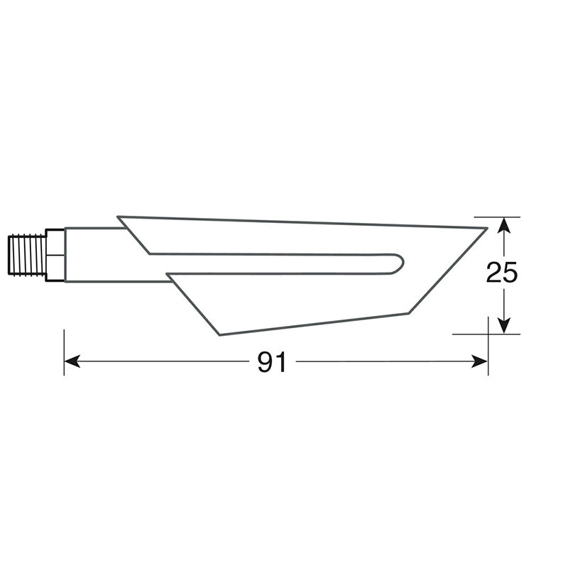 INTERMITENTES DE LED LAMPA CICLON 12V