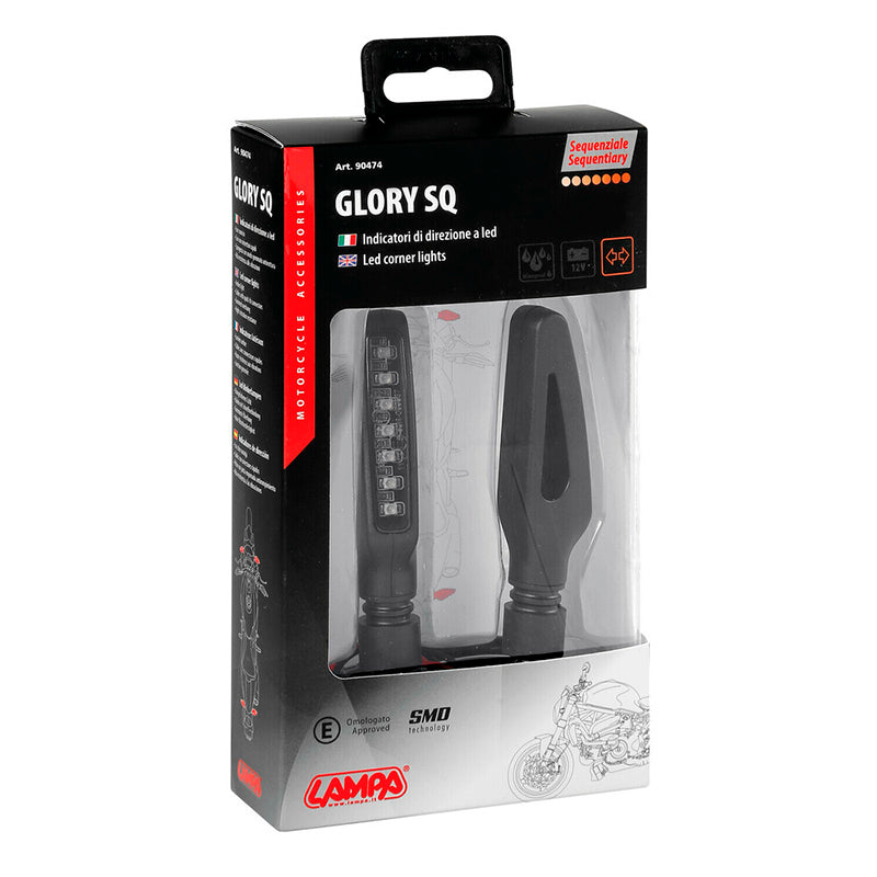 INTERMITENTES DE LED SECUENCIAL LAMPA GLORY SQ 12V