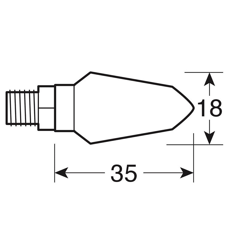 INTERMITENTES DE LED LAMPA MICRO 12V