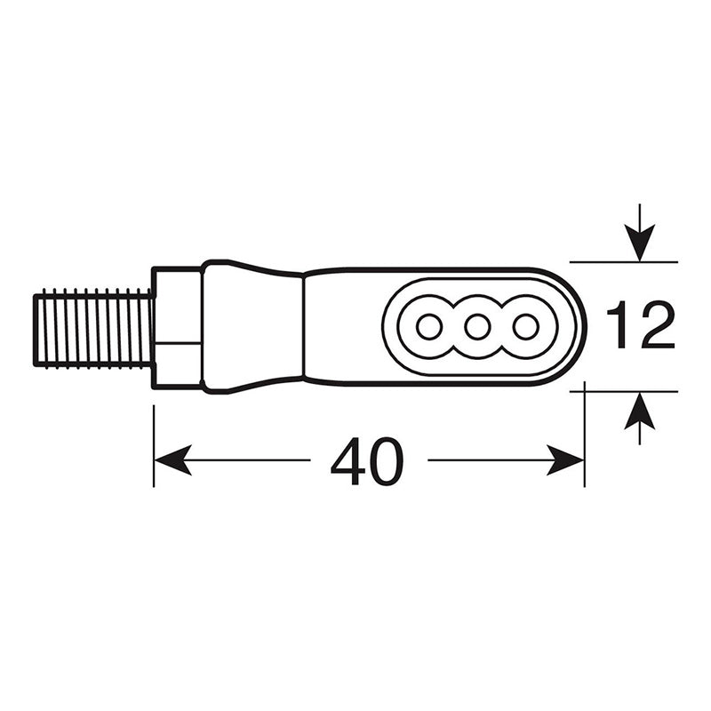 INTERMITENTES DE LED LAMPA NANO 12V